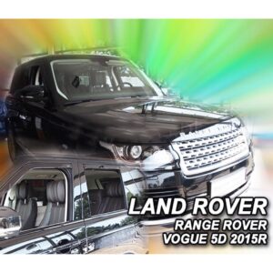 Heko ΑΝΕΜΟΘΡΑΥΣΤΕΣ ΓΙΑ LAND ROVER RANGE ROVER VOGUE IV 5D 2012+ ΣΕΤ ΑΥΤΟΚΙΝΗΤΟΥ ΑΠΟ ΕΥΚΑΜΠΤΟ ΦΙΜΕ ΠΛΑΣΤΙΚΟ HEKO - 4 ΤΕΜ.