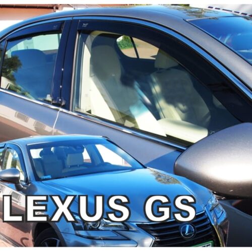 Heko ΑΝΕΜΟΘΡΑΥΣΤΕΣ ΓΙΑ LEXUS GS IV 250 4D 2016+ ΣΕΤ ΑΥΤΟΚΙΝΗΤΟΥ ΑΠΟ ΕΥΚΑΜΠΤΟ ΦΙΜΕ ΠΛΑΣΤΙΚΟ HEKO – 4 ΤΕΜ.