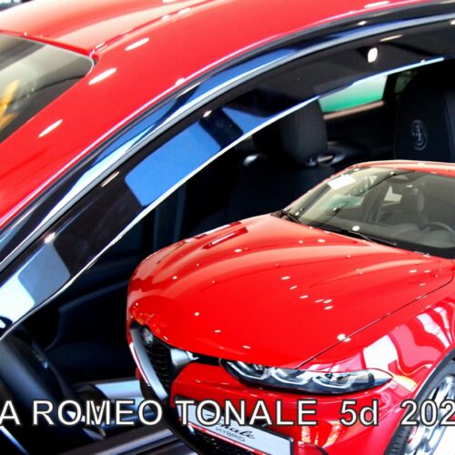 Heko ΑΝΕΜΟΘΡΑΥΣΤΕΣ ΓΙΑ ALFA ROMEO TONALE 5D 2020+  SET ΑΠΟ ΕΥΚΑΜΠΤΟ ΦΙΜΕ ΠΛΑΣΤΙΚΟ HEKO – 4 ΤΕΜ.