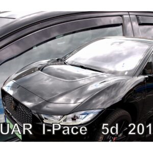 Heko ΑΝΕΜΟΘΡΑΥΣΤΕΣ ΓΙΑ JAGUAR I-PACE 5D 2018+? ΣΕΤ ΑΥΤΟΚΙΝΗΤΟΥ ΑΠΟ ΕΥΚΑΜΠΤΟ ΦΙΜΕ ΠΛΑΣΤΙΚΟ HEKO - 4 ΤΕΜ.