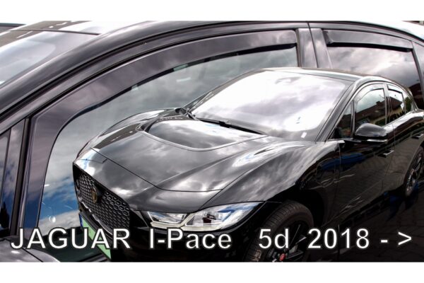 Heko ΑΝΕΜΟΘΡΑΥΣΤΕΣ ΓΙΑ JAGUAR I-PACE 5D 2018+? ΣΕΤ ΑΥΤΟΚΙΝΗΤΟΥ ΑΠΟ ΕΥΚΑΜΠΤΟ ΦΙΜΕ ΠΛΑΣΤΙΚΟ HEKO - 4 ΤΕΜ.