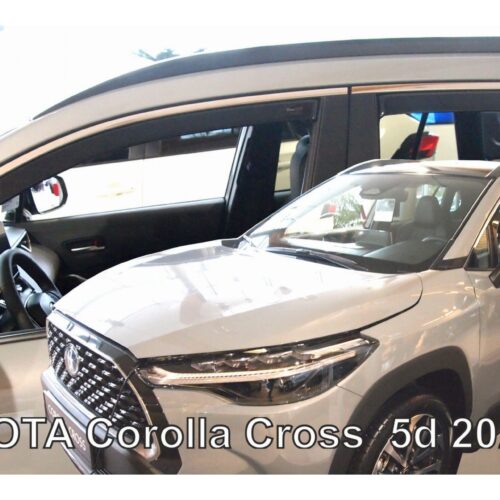Heko ΑΝΕΜΟΘΡΑΥΣΤΕΣ ΓΙΑ TOYOTA COROLLA CROSS 5D 2020+ ΣΕΤ ΑΥΤΟΚΙΝΗΤΟΥ ΑΠΟ ΕΥΚΑΜΠΤΟ ΦΙΜΕ ΠΛΑΣΤΙΚΟ HEKO – 4 ΤΕΜ.