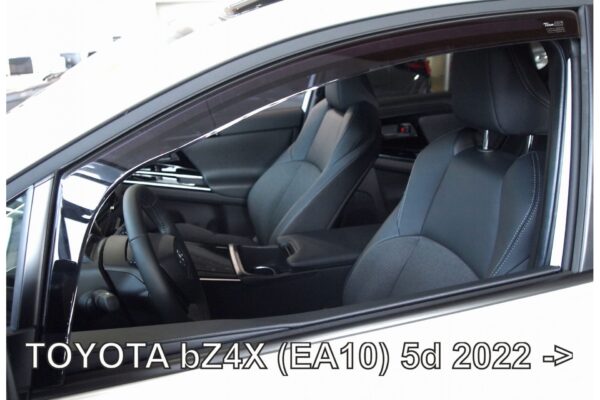 Heko ΑΝΕΜΟΘΡΑΥΣΤΕΣ ΓΙΑ TOYOTA BZ4X (EA10) 5D 2022+ - ΖΕΥΓΑΡΙ ΑΥΤΟΚΙΝΗΤΟΥ ΑΠΟ ΕΥΚΑΜΠΤΟ ΦΙΜΕ ΠΛΑΣΤΙΚΟ HEKO -  2 ΤΕΜ.
