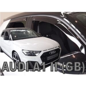 Heko ΑΝΕΜΟΘΡΑΥΣΤΕΣ ΓΙΑ AUDI A1 5D 2018+ ΣΕΤ ΑΥΤΟΚΙΝΗΤΟΥ ΑΠΟ ΕΥΚΑΜΠΤΟ ΦΙΜΕ ΠΛΑΣΤΙΚΟ HEKO - 4 ΤΕΜ.