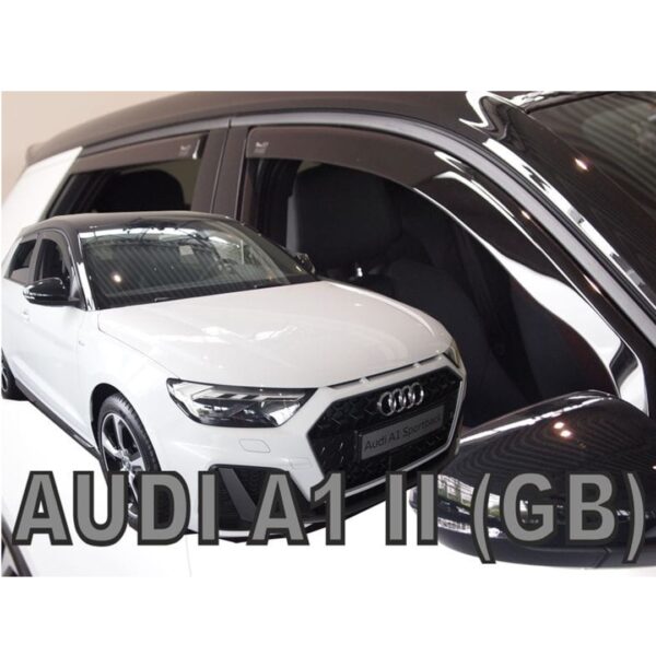 Heko ΑΝΕΜΟΘΡΑΥΣΤΕΣ ΓΙΑ AUDI A1 5D 2018+ ΣΕΤ ΑΥΤΟΚΙΝΗΤΟΥ ΑΠΟ ΕΥΚΑΜΠΤΟ ΦΙΜΕ ΠΛΑΣΤΙΚΟ HEKO - 4 ΤΕΜ.