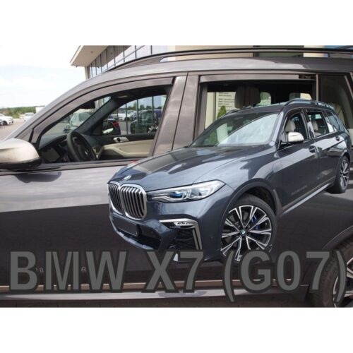 Heko ΑΝΕΜΟΘΡΑΥΣΤΕΣ ΓΙΑ BMW X7 G07 5D 2018+ ΣΕΤ ΑΥΤΟΚΙΝΗΤΟΥ ΑΠΟ ΕΥΚΑΜΠΤΟ ΦΙΜΕ ΠΛΑΣΤΙΚΟ HEKO – 4 ΤΕΜ.