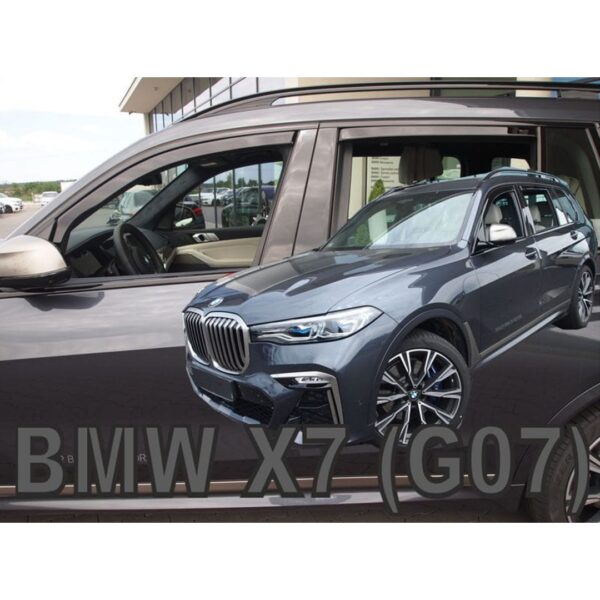 Heko ΑΝΕΜΟΘΡΑΥΣΤΕΣ ΓΙΑ BMW X7 G07 5D 2018+ ΣΕΤ ΑΥΤΟΚΙΝΗΤΟΥ ΑΠΟ ΕΥΚΑΜΠΤΟ ΦΙΜΕ ΠΛΑΣΤΙΚΟ HEKO - 4 ΤΕΜ.