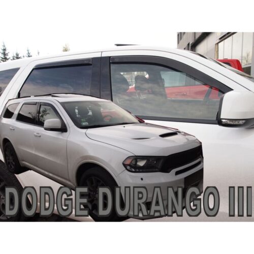 Heko ΑΝΕΜΟΘΡΑΥΣΤΕΣ ΓΙΑ DODGE DURANGO 5D 2011+ ΣΕΤ ΑΥΤΟΚΙΝΗΤΟΥ ΑΠΟ ΕΥΚΑΜΠΤΟ ΦΙΜΕ ΠΛΑΣΤΙΚΟ HEKO – 4 ΤΕΜ.