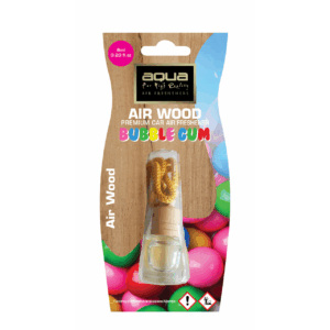 Aqua Aqua - ΑΡΩΜΑΤΙΚΟ ΑΥΤΟΚΙΝΗΤΟΥ ΚΡΕΜΑΣΤΟ ΜΠΟΥΚΑΛΑΚΙ ΜΕ ΑΡΩΜΑ ΤΣΙΧΛΟΦΟΥΣΚΑ (BUBBLE GUM) AIR WOOD AQUA - 1 TEM. (10-493/AQ)