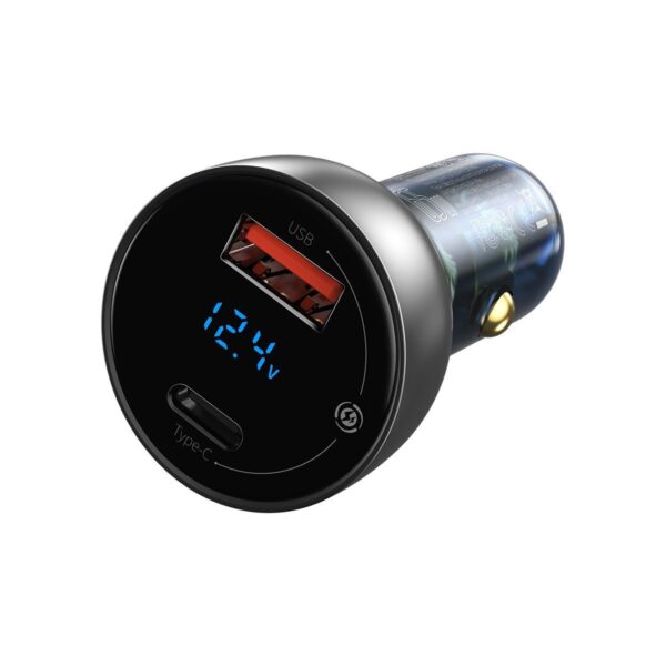 Amio ΦΟΡΤΙΣΤΗΣ ΑΝΑΠΤΗΡΑ ΜΕ 2 ΘΥΡΕΣ USB (USB + USB-C) 12V 3000mA  ΚΑΙ ΒΟΛΤΟΜΕΤΡΟ ΑΜΙΟ - 1 ΤΕΜ. - Image 4