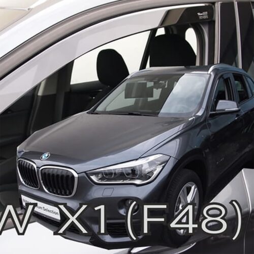 Heko ΑΝΕΜΟΘΡΑΥΣΤΕΣ ΓΙΑ BMW X1 F48 5D 2015-2021 ΖΕΥΓΑΡΙ ΑΠΟ ΕΥΚΑΜΠΤΟ ΦΙΜΕ ΠΛΑΣΤΙΚΟ HEKO – 2 ΤΕΜ.