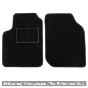 Race Axion ΜΑΡΚΕ ΠΑΤΑΚΙΑ ΜΟΚΕΤΑ ΓΙΑ MERCEDES SMART ROADSTER 452 1998-2006 ΜΑΥΡΟ ΜΕ ΓΚΡΙ ΡΕΛΙ RACE AXION - 2 ΤΕΜ.