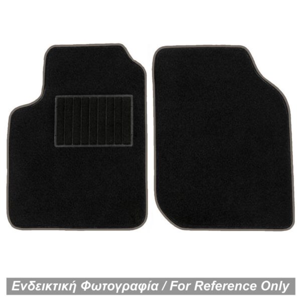 Race Axion ΜΑΡΚΕ ΠΑΤΑΚΙΑ ΜΟΚΕΤΑ ΓΙΑ MERCEDES SMART ROADSTER 452 1998-2006 ΜΑΥΡΟ ΜΕ ΓΚΡΙ ΡΕΛΙ RACE AXION - 2 ΤΕΜ.