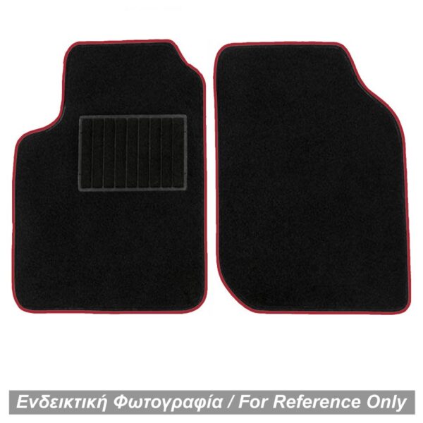 Race Axion ΜΑΡΚΕ ΠΑΤΑΚΙΑ ΜΟΚΕΤΑ ΓΙΑ MERCEDES SMART 450 1998-2006 ΜΑΥΡΟ ΜΕ ΚΟΚΚΙΝΟ ΡΕΛΙ RACE AXION - 2 ΤΕΜ.