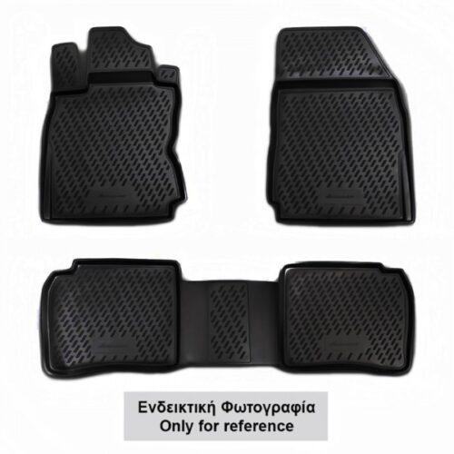 Novline ΜΑΡΚΕ ΠΑΤΑΚΙΑ ΣΕ ΣΚΑΦΗ TPE ΛΑΣΤΙΧΟ ΓΙΑ NISSAN PATHFINDER 03/2005-2014  ΣΕ ΜΑΥΡΟ ΧΡΩΜΑ NOVLINE – 4 ΤΕΜ.