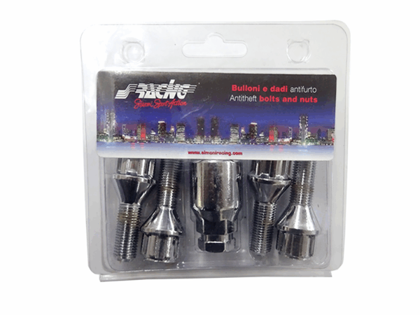 Simoni Racing ΜΠΟΥΛΟΝΙΑ ΑΣΦΑΛΕΙΑΣ 12x1,25 28mm (19) 4ΤΕΜ. - Image 2