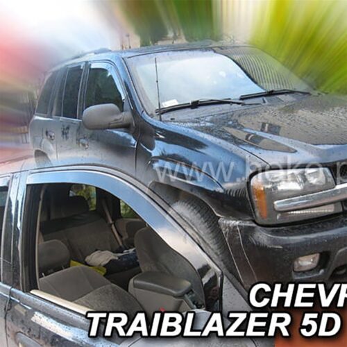 Heko ΑΝΕΜΟΘΡΑΥΣΤΕΣ ΓΙΑ CHEVROLET TRAIBLAZER 5D 2002-2009  ΖΕΥΓΑΡΙ ΑΠΟ ΕΥΚΑΜΠΤΟ ΦΙΜΕ ΠΛΑΣΤΙΚΟ HEKO – 2 ΤΕΜ.