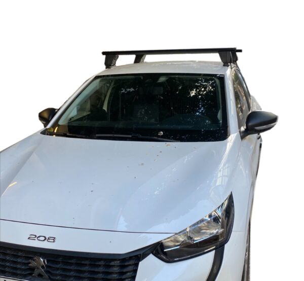MENABO KIT ΜΕ ΜΠΑΡΕΣ ΟΡΟΦΗΣ ΓΙΑ PEUGEOT 208 II 5D 06/2019+ (12500/MB+DLKIT41G) ΑΛΟΥΜΙΝΙΟΥ DELTA BLACK MENABO? - 2 ΤΕΜ.