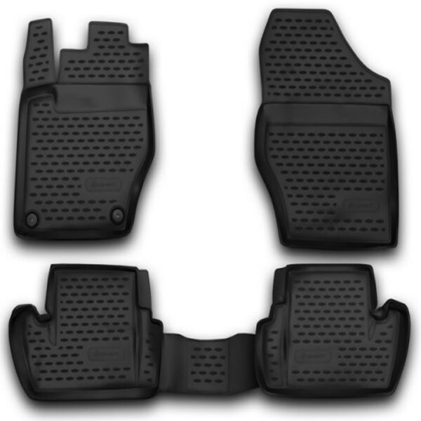 Novline ΜΑΡΚΕ ΠΑΤΑΚΙΑ ΣΕ ΣΚΑΦΗ TPE ΛΑΣΤΙΧΟ ΓΙΑ CITROEN DS4 03/2011-2015  ΣΕ ΜΑΥΡΟ ΧΡΩΜΑ NOVLINE - 4 ΤΕΜ.