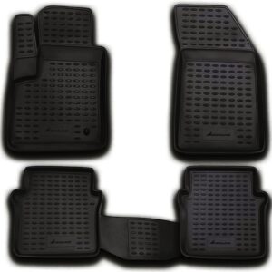 Novline ΜΑΡΚΕ ΠΑΤΑΚΙΑ ΣΕ ΣΚΑΦΗ TPE ΛΑΣΤΙΧΟ ΓΙΑ DODGE AVENGER 02/2008+  ΣΕ ΜΑΥΡΟ ΧΡΩΜΑ NOVLINE - 4 ΤΕΜ.