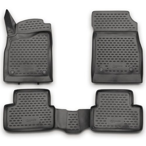 Novline ΜΑΡΚΕ ΠΑΤΑΚΙΑ ΣΕ ΣΚΑΦΗ TPE ΛΑΣΤΙΧΟ ΓΙΑ CHEVROLET CRUZE 2009-2015  ΣΕ ΑΝΘΡΑΚΙ ΣΚΟΥΡΟ ΓΚΡΙ ΧΡΩΜΑ NOVLINE – 4 ΤΕΜ.