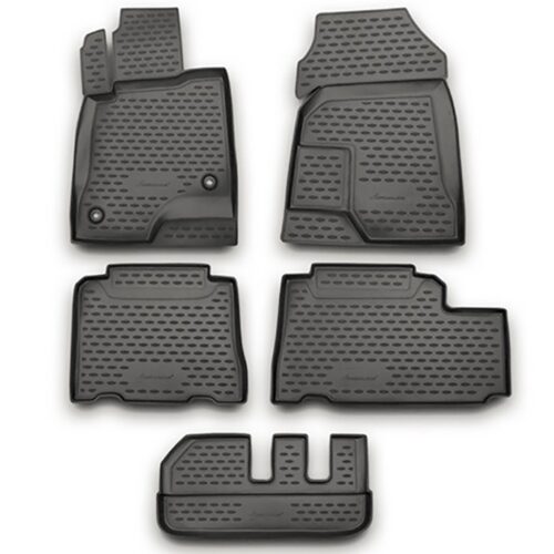 Novline ΜΑΡΚΕ ΠΑΤΑΚΙΑ ΣΕ ΣΚΑΦΗ TPE ΛΑΣΤΙΧΟ ΓΙΑ CHEVROLET CAPTIVA 2011-2015  ΣΕ ΑΝΘΡΑΚΙ ΣΚΟΥΡΟ ΓΚΡΙ ΧΡΩΜΑ NOVLINE – 5 ΤΕΜ.