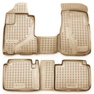 Novline ΜΑΡΚΕ ΠΑΤΑΚΙΑ ΣΕ ΣΚΑΦΗ TPE ΛΑΣΤΙΧΟ ΓΙΑ HONDA CR-V 2002-2006  ΣΕ ΜΠΕΖ ΧΡΩΜΑ NOVLINE - 4 ΤΕΜ.