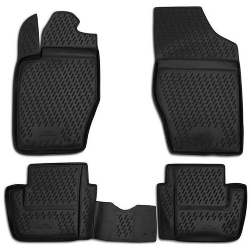 Novline ΜΑΡΚΕ ΠΑΤΑΚΙΑ ΣΕ ΣΚΑΦΗ TPE ΛΑΣΤΙΧΟ ΓΙΑ CITROEN C4 5D 2001-2011  ΣΕ ΜΑΥΡΟ ΧΡΩΜΑ NOVLINE – 4 ΤΕΜ.