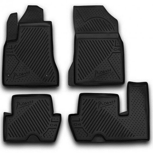 Novline ΜΑΡΚΕ ΠΑΤΑΚΙΑ ΣΕ ΣΚΑΦΗ TPE ΛΑΣΤΙΧΟ ΓΙΑ CITROEN C4 PICASSO 5D 2007-2013  ΣΕ ΜΑΥΡΟ ΧΡΩΜΑ NOVLINE – 4 ΤΕΜ.