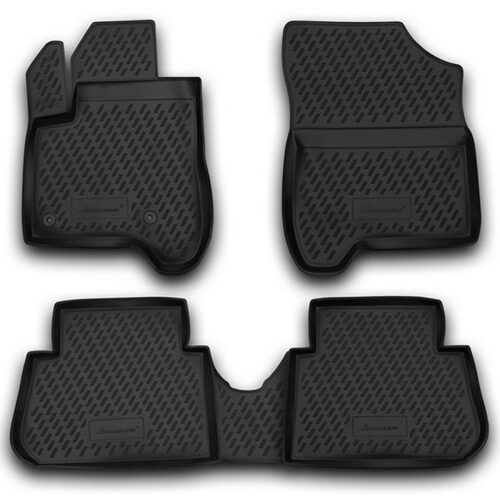 Novline ΜΑΡΚΕ ΠΑΤΑΚΙΑ ΣΕ ΣΚΑΦΗ TPE ΛΑΣΤΙΧΟ ΓΙΑ CITROEN C3 PICASSO 5D 2009-2016  ΣΕ ΜΑΥΡΟ ΧΡΩΜΑ NOVLINE – 4 ΤΕΜ.