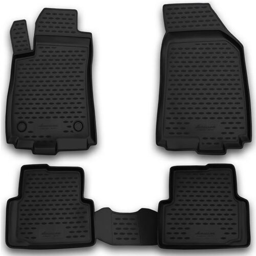 Novline ΜΑΡΚΕ ΠΑΤΑΚΙΑ ΣΕ ΣΚΑΦΗ TPE ΛΑΣΤΙΧΟ ΓΙΑ CITROEN C4 5D 2011-2018  ΣΕ ΜΑΥΡΟ ΧΡΩΜΑ NOVLINE – 4 ΤΕΜ.