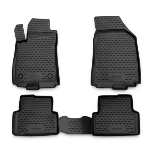 Novline ΜΑΡΚΕ ΠΑΤΑΚΙΑ ΣΕ ΣΚΑΦΗ TPE ΛΑΣΤΙΧΟ ΓΙΑ CITROEN C4 2011-2013  ΣΕ ΑΝΘΡΑΚΙ ΣΚΟΥΡΟ ΓΚΡΙ ΧΡΩΜΑ NOVLINE – 4 ΤΕΜ.