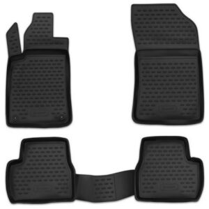 Novline ΜΑΡΚΕ ΠΑΤΑΚΙΑ ΣΕ ΣΚΑΦΗ TPE ΛΑΣΤΙΧΟ ΓΙΑ CITROEN DS3 5D 2010+  ΣΕ ΜΑΥΡΟ ΧΡΩΜΑ NOVLINE - 4 ΤΕΜ.