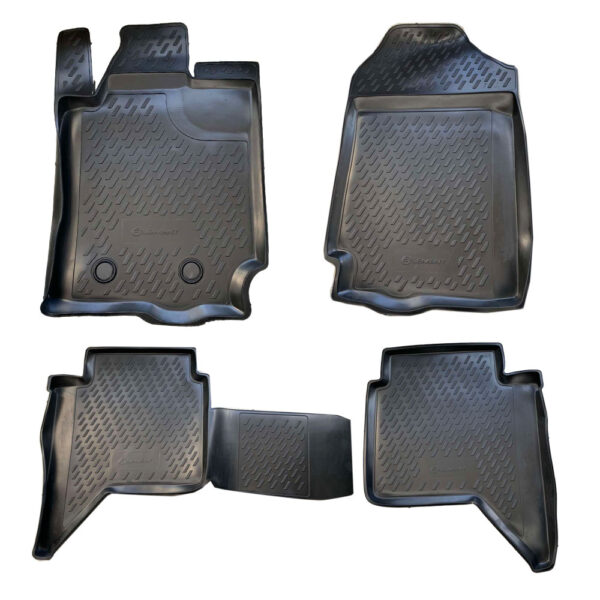 Novline ΜΑΡΚΕ ΠΑΤΑΚΙΑ ΣΕ ΣΚΑΦΗ TPE ΛΑΣΤΙΧΟ ΓΙΑ FORD RANGER 4D 2011+  ΣΕ ΜΑΥΡΟ ΧΡΩΜΑ NOVLINE - 4 ΤΕΜ.