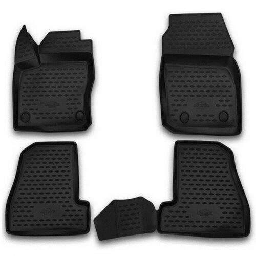 Novline ΜΑΡΚΕ ΠΑΤΑΚΙΑ ΣΕ ΣΚΑΦΗ TPE ΛΑΣΤΙΧΟ ΓΙΑ FORD FOCUS III 2011-2019  ΣΕ ΜΑΥΡΟ ΧΡΩΜΑ NOVLINE – 4 ΤΕΜ.