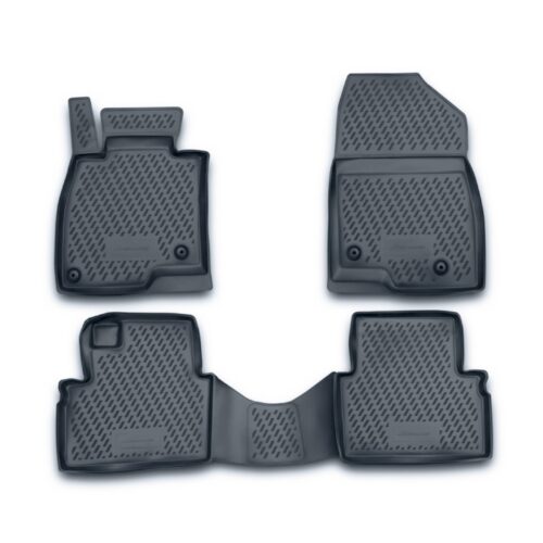 Novline ΜΑΡΚΕ ΠΑΤΑΚΙΑ ΣΕ ΣΚΑΦΗ TPE ΛΑΣΤΙΧΟ ΓΙΑ MAZDA 3 5D 01/2014-2019  ΣΕ ΑΝΘΡΑΚΙ ΣΚΟΥΡΟ ΓΚΡΙ ΧΡΩΜΑ NOVLINE – 4 ΤΕΜ.