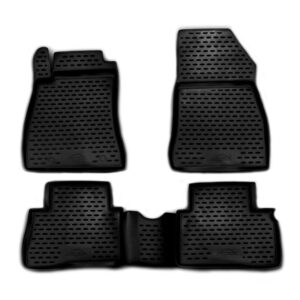 Novline ΜΑΡΚΕ ΠΑΤΑΚΙΑ ΣΕ ΣΚΑΦΗ TPE ΛΑΣΤΙΧΟ ΓΙΑ NISSAN JUKE 2010-2019  ΣΕ ΜΑΥΡΟ ΧΡΩΜΑ NOVLINE - 4 ΤΕΜ.
