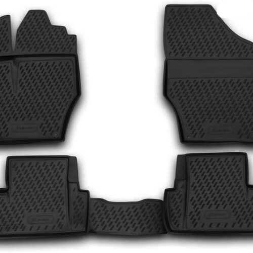 Novline ΜΑΡΚΕ ΠΑΤΑΚΙΑ ΣΕ ΣΚΑΦΗ TPE ΛΑΣΤΙΧΟ ΓΙΑ PEUGEOT 107 / 308 07/2005-2013  ΣΕ ΜΑΥΡΟ ΧΡΩΜΑ NOVLINE – 4 ΤΕΜ.