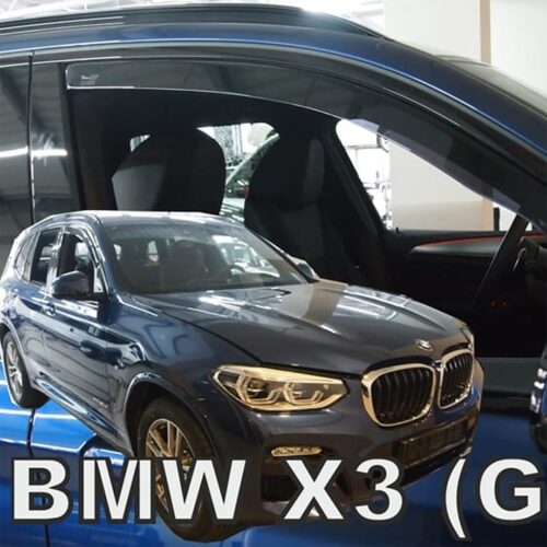 Heko ΑΝΕΜΟΘΡΑΥΣΤΕΣ ΓΙΑ BMW X3 G01 5D 2017-2021 ΖΕΥΓΑΡΙ ΑΠΟ ΕΥΚΑΜΠΤΟ ΦΙΜΕ ΠΛΑΣΤΙΚΟ HEKO – 2 ΤΕΜ.