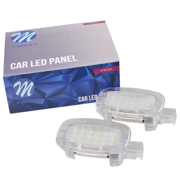 M-Tech MERCEDES ΠΛΑΦΟΝΙΕΡΕΣ LED ΓΙΑ ΠΟΡΤ ΜΠΑΓΚΑΖ M-TECH - 2 ΤΕΜ. - Image 3