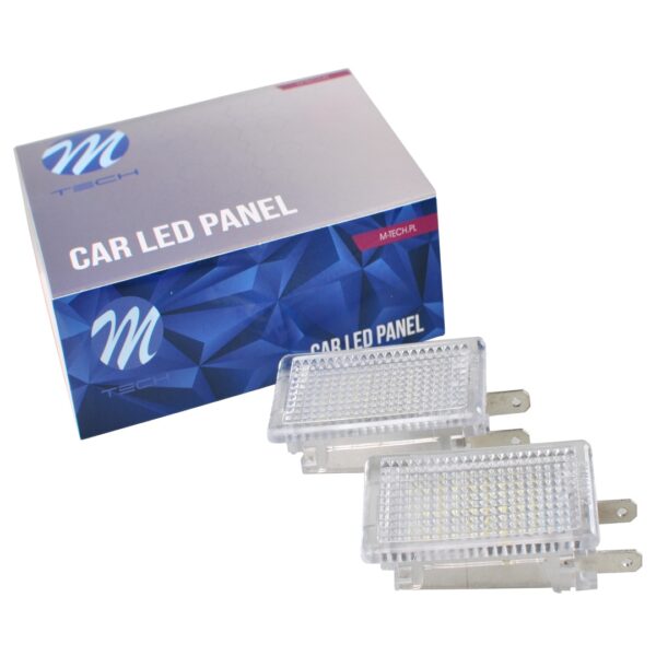 M-Tech PORSCHE ΠΛΑΦΟΝΙΕΡΕΣ LED ΓΙΑ ΠΟΡΤ ΜΠΑΓΚΑΖ M-TECH - 2 ΤΕΜ. - Image 3