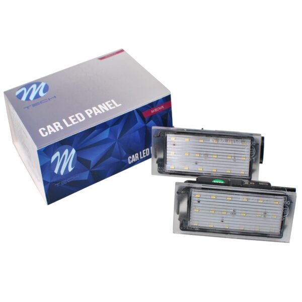 M-Tech RENAULT ΦΩΤΑ ΠΙΝΑΚΙΔΑΣ LED 2ΤΕΜ. M-TECH - Image 2