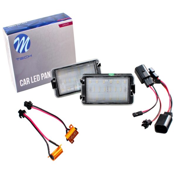 M-Tech ΦΩΤΑ ΠΙΝΑΚΙΔΑΣ LED SEAT MTECH - 2 ΤΜΧ. - Image 2