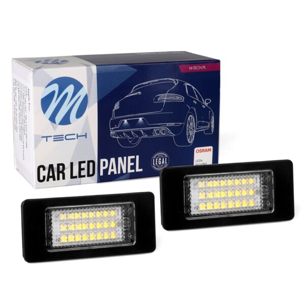 M-Tech ΦΩΤΑ ΠΙΝΑΚΙΔΑΣ LED SKODA MTECH - 2 ΤΜΧ. - Image 2