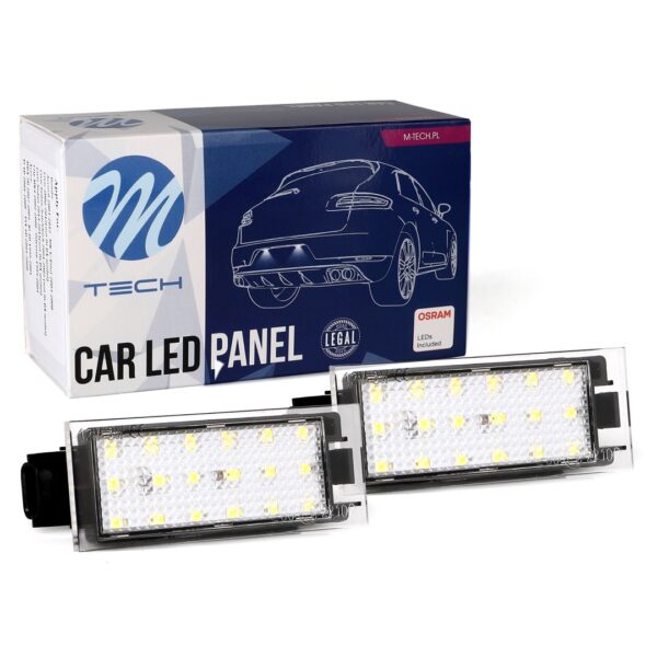 M-Tech ΦΩΤΑ ΠΙΝΑΚΙΔΑΣ LED RENAULT MTECH - 2 ΤΜΧ. - Image 2