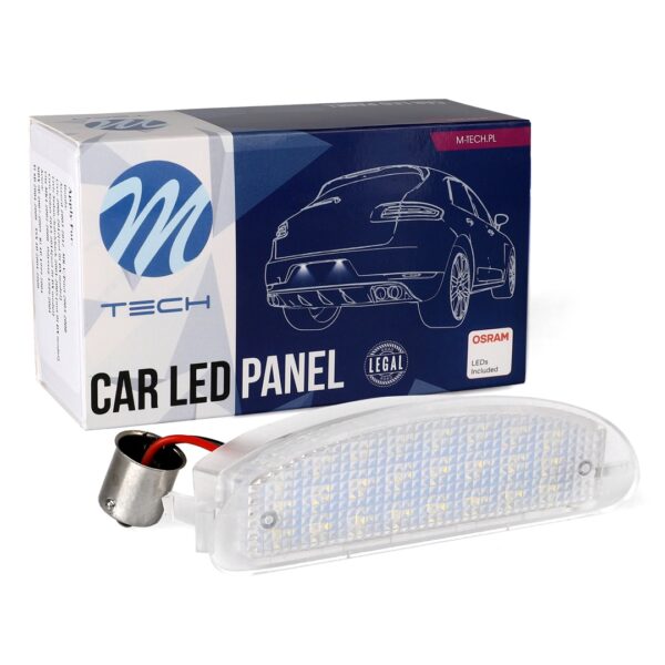 M-Tech ΦΩΤΑ ΠΙΝΑΚΙΔΑΣ LED RENAULT CLIO / TWINGO - 2 ΤΜΧ. - Image 2