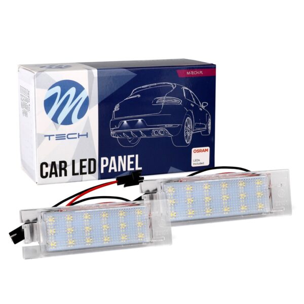 M-Tech ΦΩΤΑ ΠΙΝΑΚΙΔΑΣ LED ALFA ROMEO 147 / 156 / 159 / 166 / SPIDER 939 / GT / MITO / BRERA MTECH - 2 ΤΜΧ. - Image 2