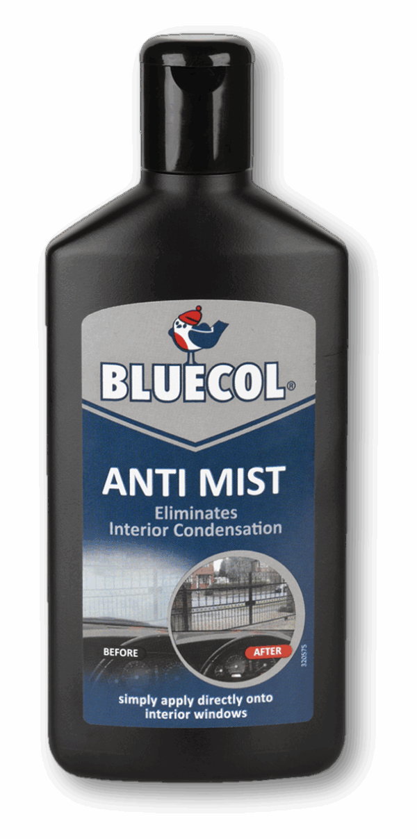 CarPlan ΑΝΤΙΘΑΜΒΩΤΙΚΟ ΤΖΑΜΙΩΝ ΥΓΡΟ BLUECOL ANTI MIST 250ML