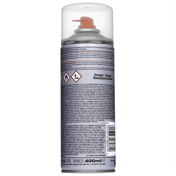 CarPlan ΚΑΘΑΡΙΣΤΙΚΟ ΣΠΡΕΥ ΕΡΓΑΛΕΙΩΝ CARLUBE TOOL CLEANER 400ML - Image 2