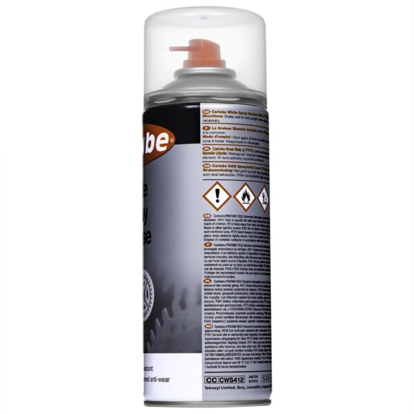 CarPlan ΣΠΡΕΥ ΛΕΥΚΟΥ ΓΡΑΣΣΟΥ CARLUBE WHITE SPRAY GREASE 400ML - Image 3